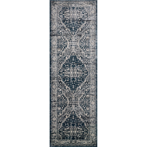 Loloi Magnolia Home Everly VY-02 Rug in Grey / Midnight