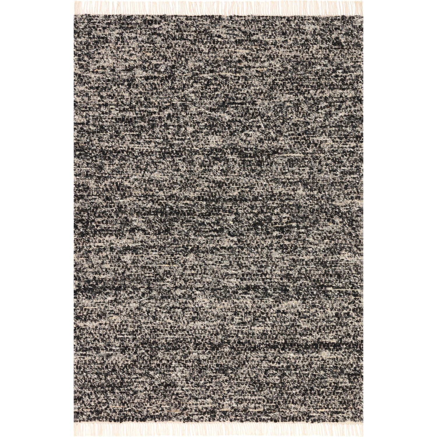 Loloi Magnolia Home Hayes HAY-01 Rug in Onyx / Silver