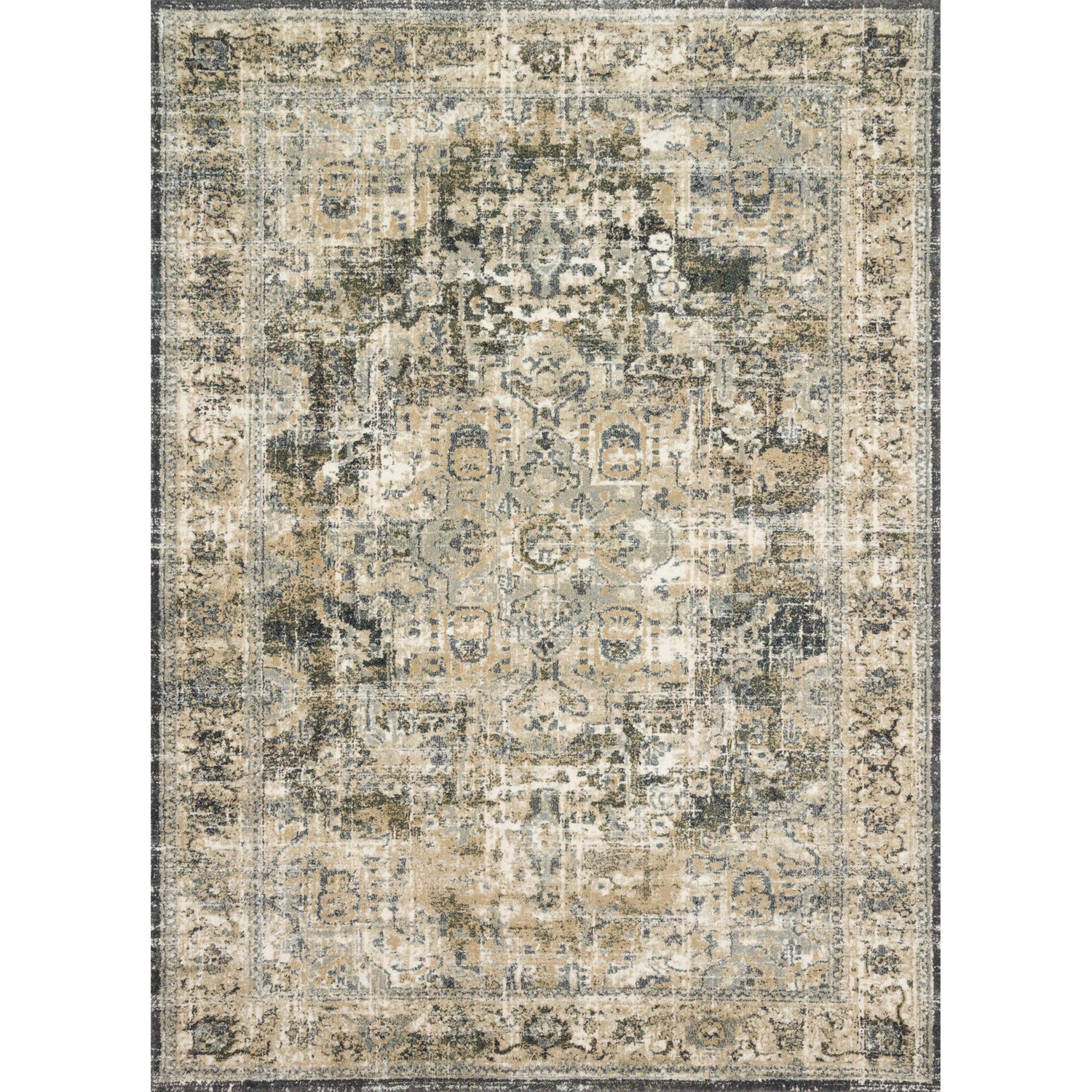 Loloi Magnolia Home James JAE-03 Rug in Natural / Fog