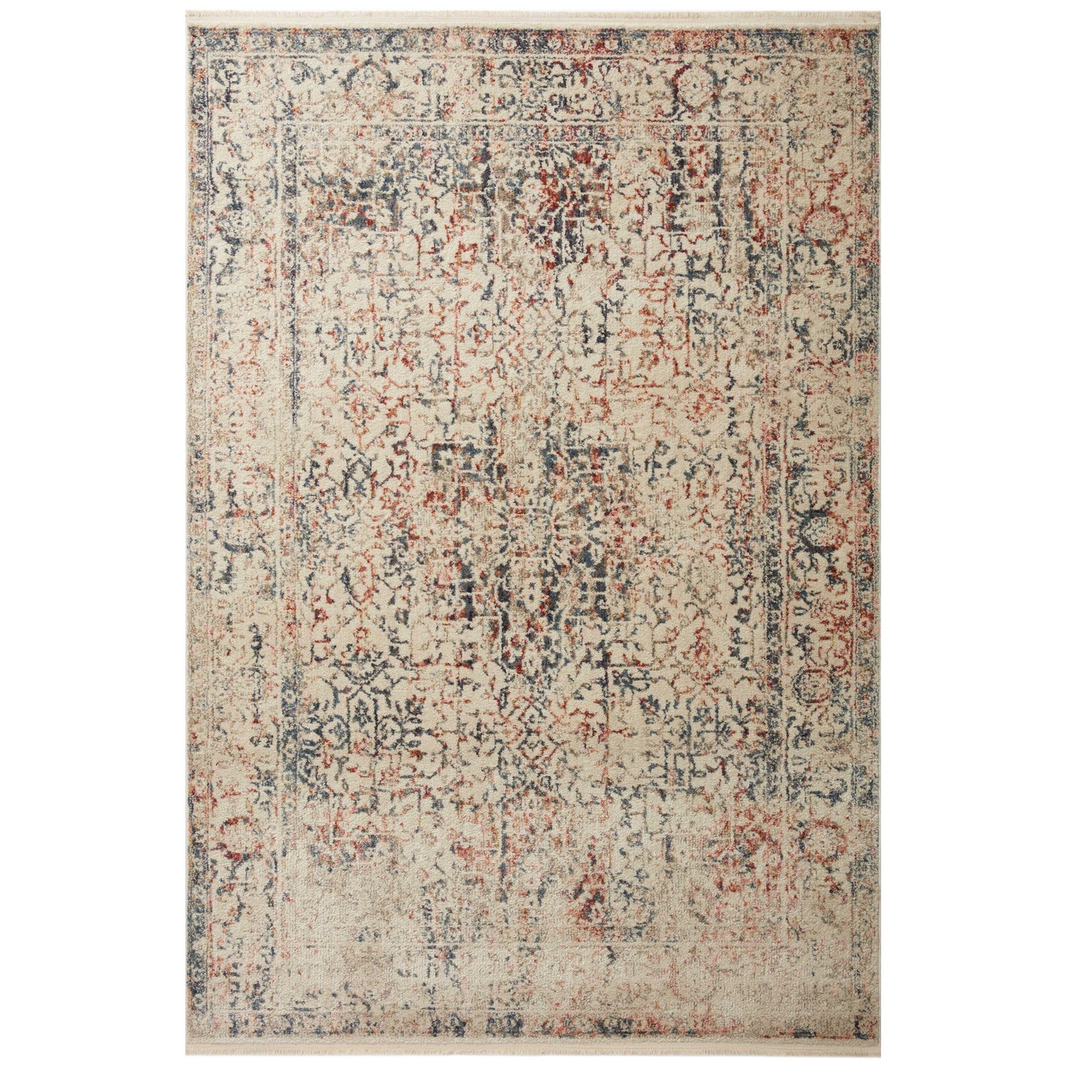 Loloi Magnolia Home Janey JAY-04 Rug in Ivory / Multi