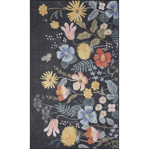Loloi Rifle Paper Atelier ATE-04 Rug in Black