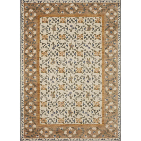Loloi Rifle Paper Fiore FIO-03 Rug in Gold