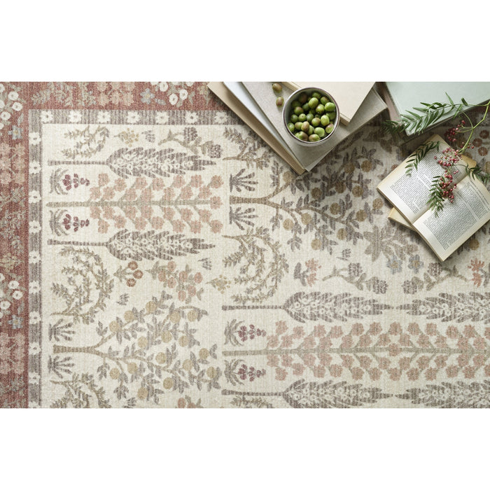 Loloi Rifle Paper Holland HLD-01 Rug in Rust