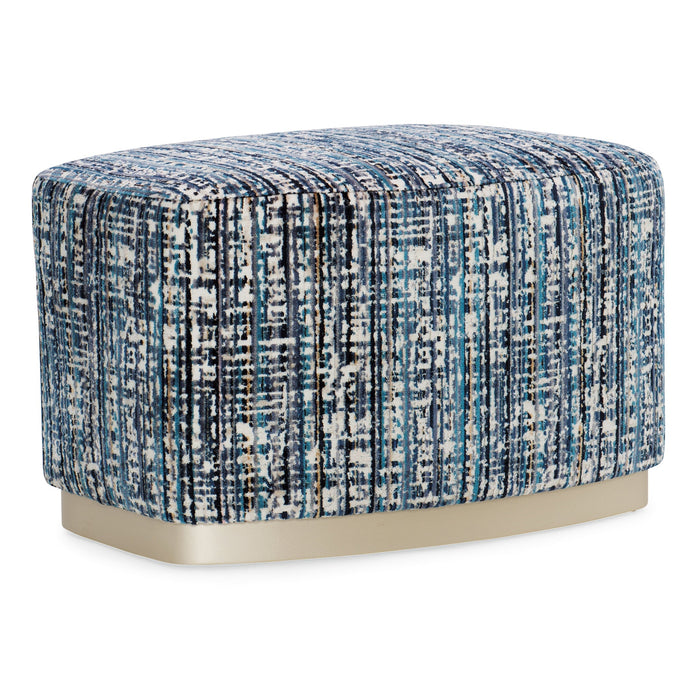 Caracole Upholstery Small Wonder Living Benches & Ottomans
