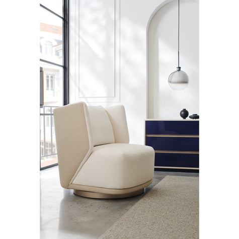 Caracole Modern La Moda Seville Swivel Chair