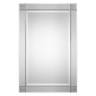 Modern Accents Frameless Rectangular Mirror