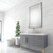 Modern Accents Frameless Rectangular Mirror