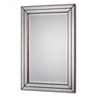 Modern Accents Grooved Inlay Mirror