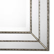 Modern Accents Grooved Inlay Mirror