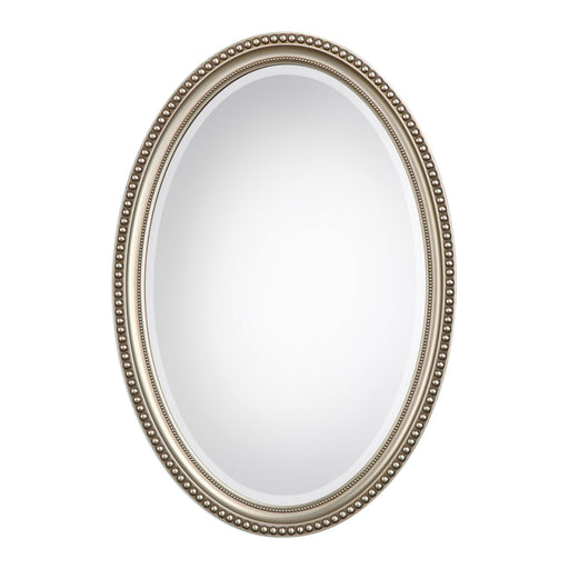 Modern Accents Beaded Oval Mirror