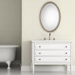 Modern Accents Beaded Oval Mirror
