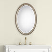Modern Accents Beaded Oval Mirror