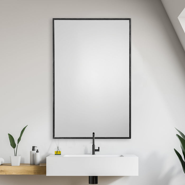 Modern Accents Framed Floating Mirror