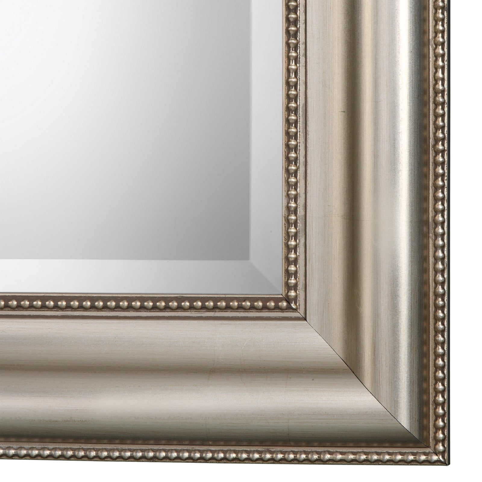 Modern Accents Beaded Rectangular Mirror