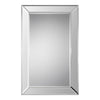 Modern Accents Beveled Panel Mirror