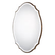 Modern Accents Shaped Beveled Mirror