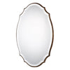 Modern Accents Shaped Beveled Mirror