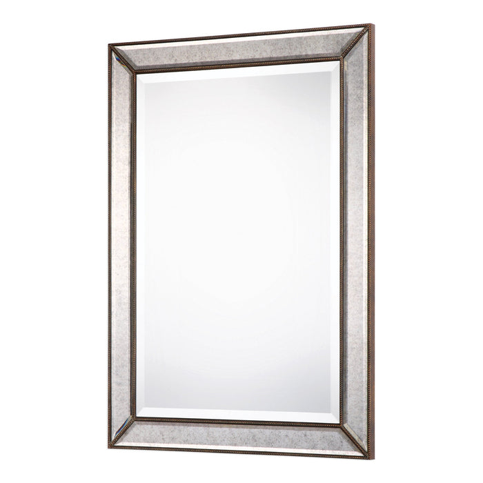 Modern Accents Beveled Antique Panels Mirror