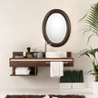 Modern Accents Simple Oval Mirror