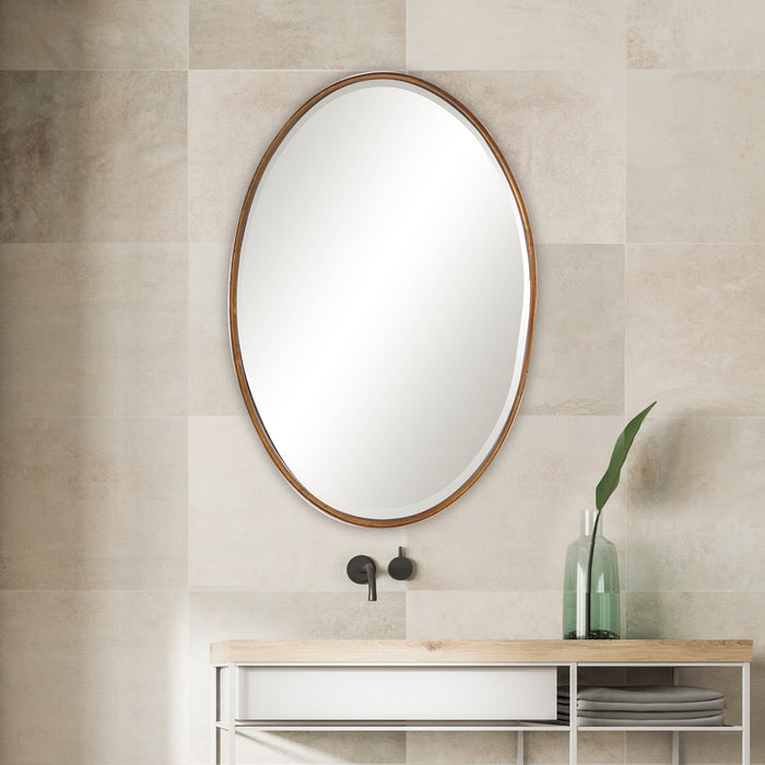 Modern Accents Oval Frame Mirror