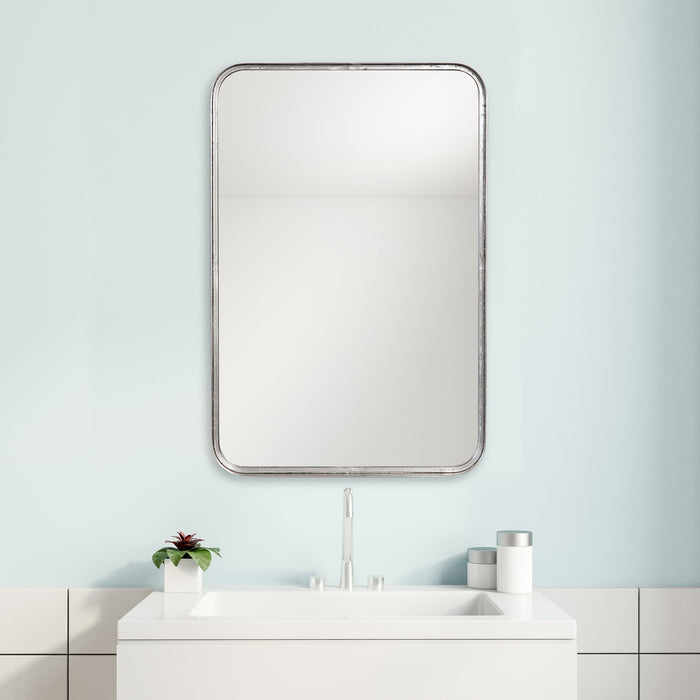 Modern Accents Burnished Rounded Corners Mirror