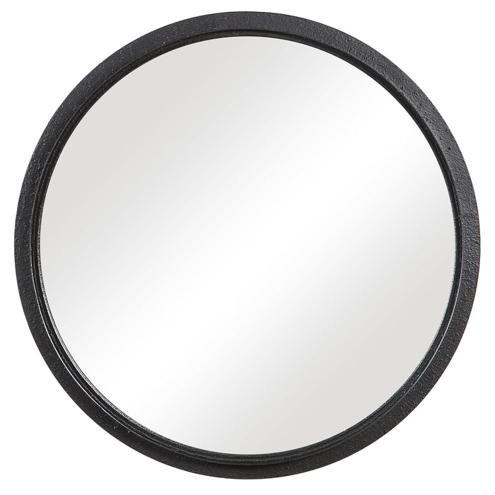 Modern Accents Textured Metal Frame Mirror