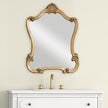 Modern Accents Scroll Frame Mirror