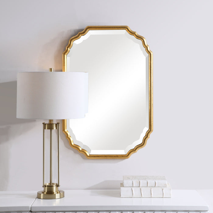 Modern Accents Vanity Curved Mirror