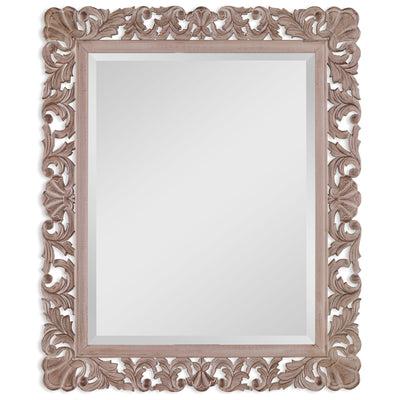 Modern Accents Ornate Natural Finish Mirror