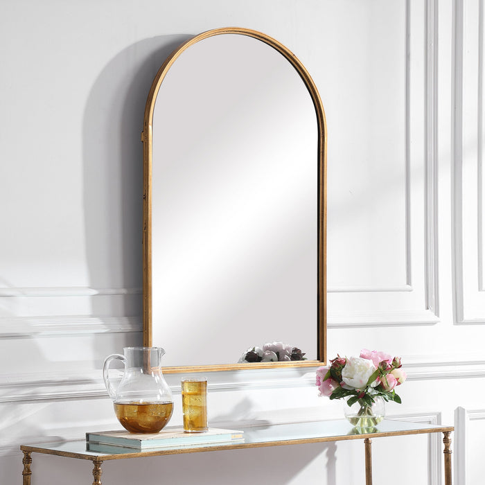 Modern Accents Simple Arch Top Mirror