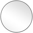 Modern Accents Clean Round Mirror