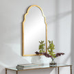 Modern Accents Iron Arch Top Mirror