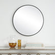 Modern Accents Clean Round Mirror