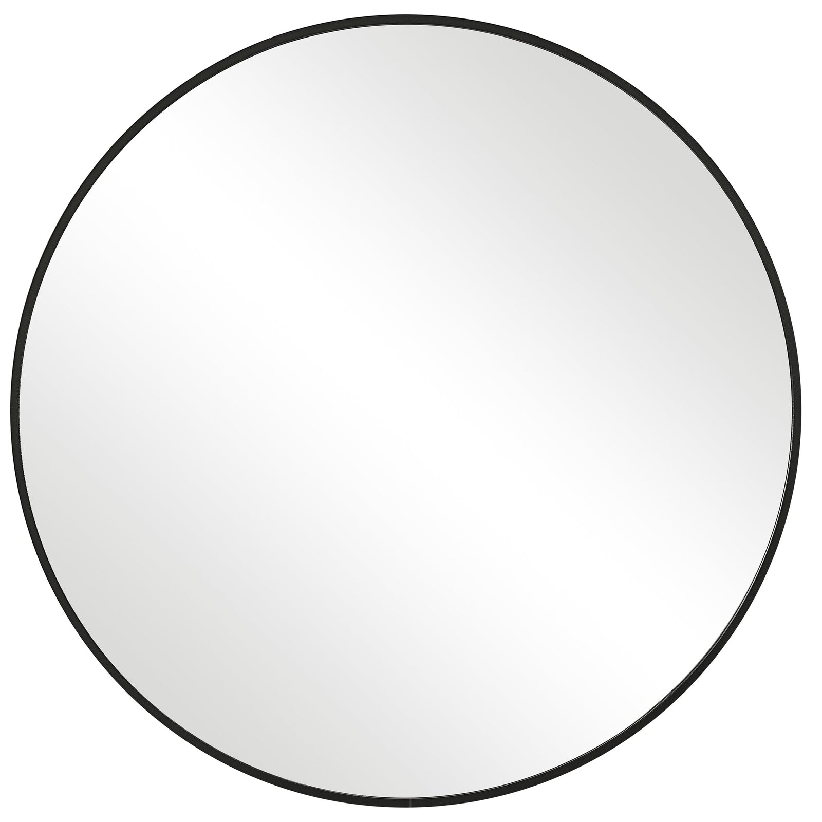 Modern Accents Clean Round Mirror