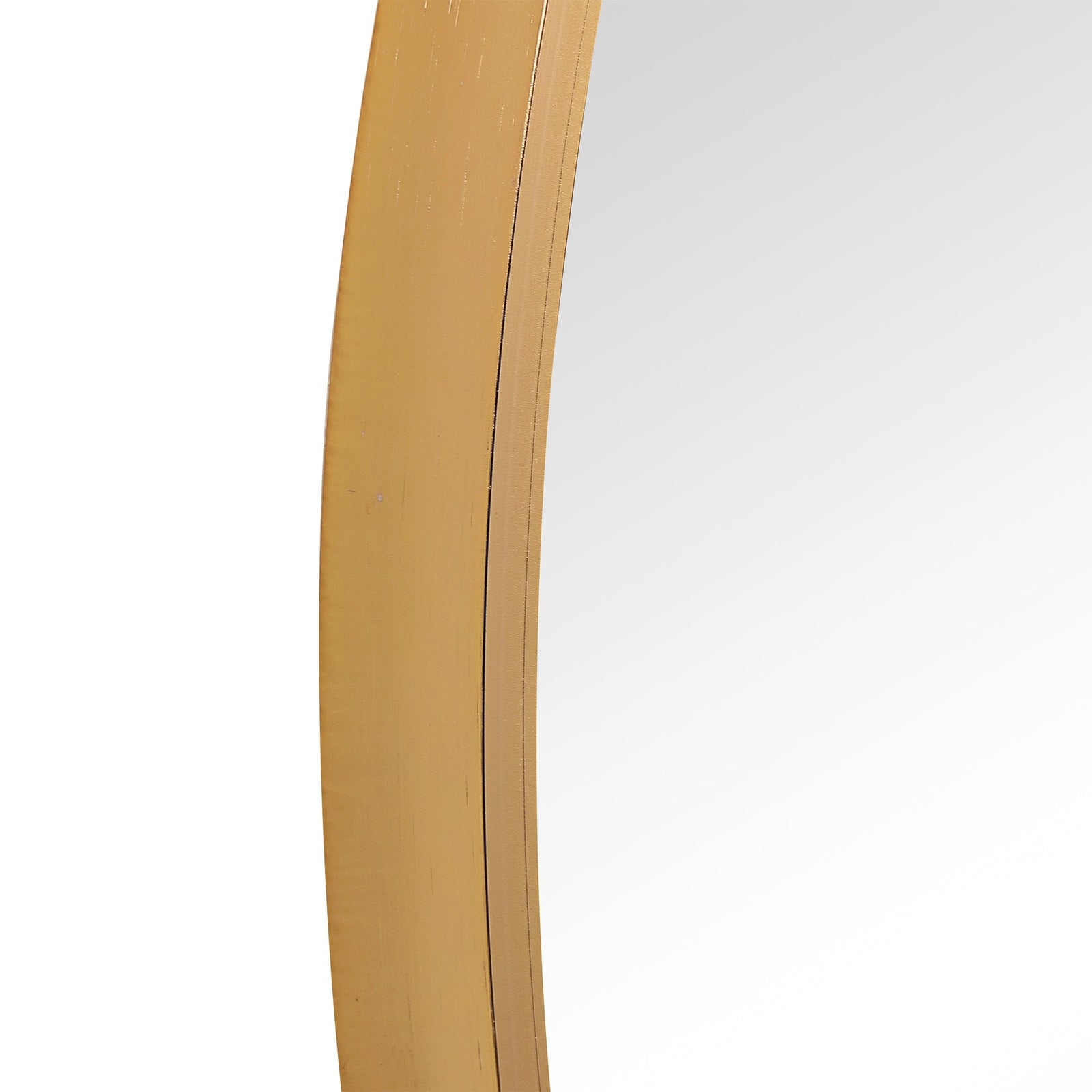 Modern Accents Clean Round Mirror