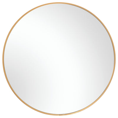 Modern Accents Clean Round Mirror