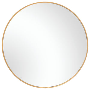 Modern Accents Clean Round Mirror