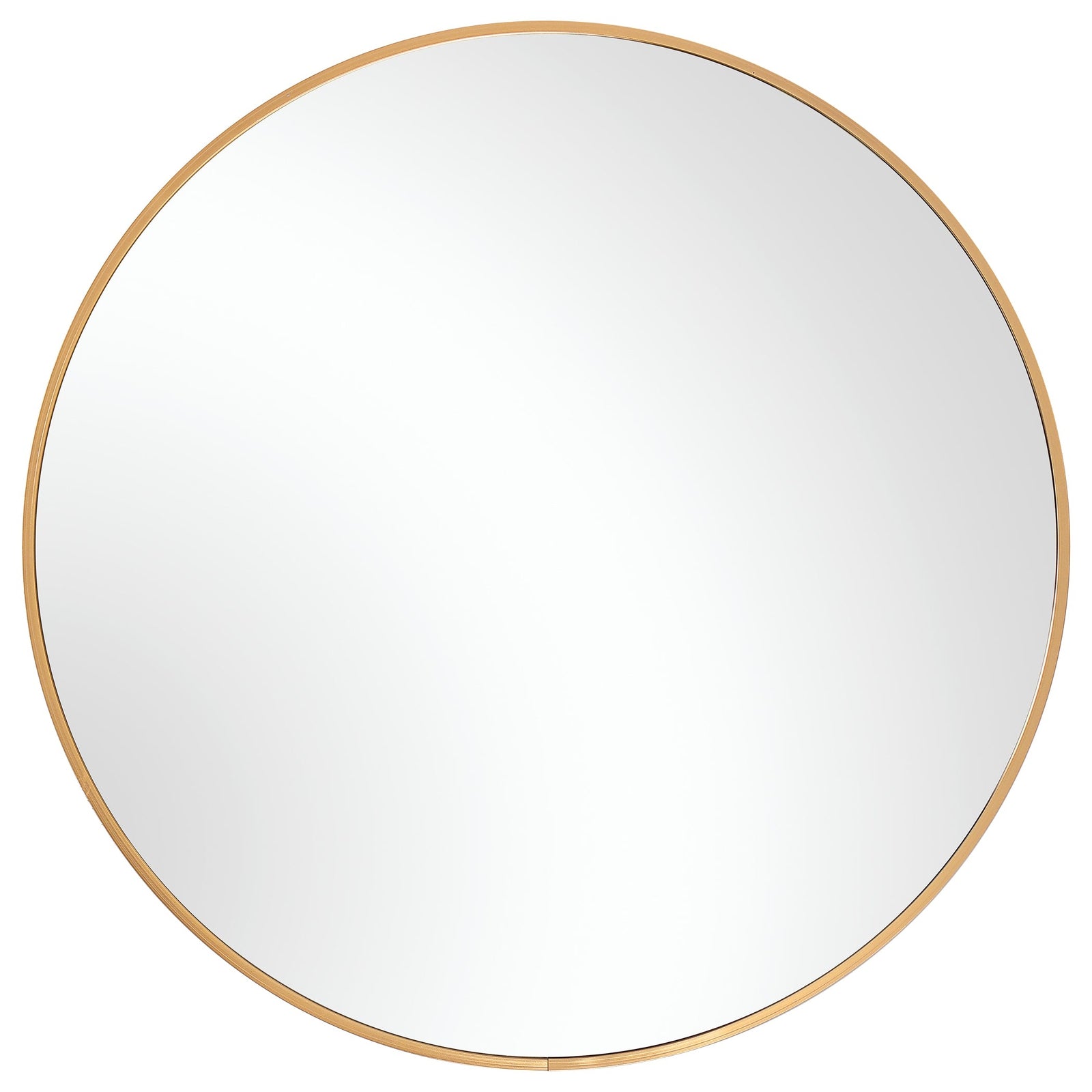 Modern Accents Clean Round Mirror