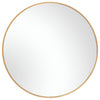 Modern Accents Clean Round Mirror
