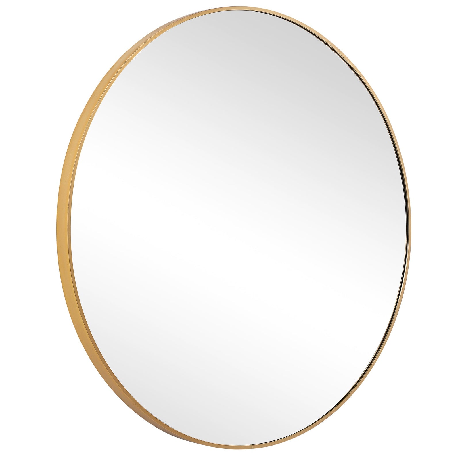 Modern Accents Clean Round Mirror