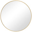 Modern Accents Clean Round Mirror