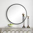 Modern Accents Round Modern Mirror