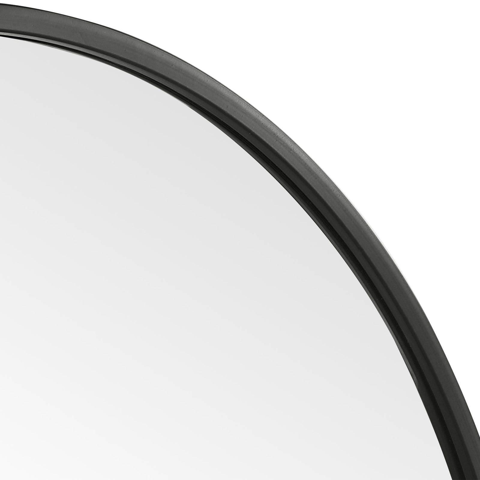 Modern Accents Round Modern Mirror