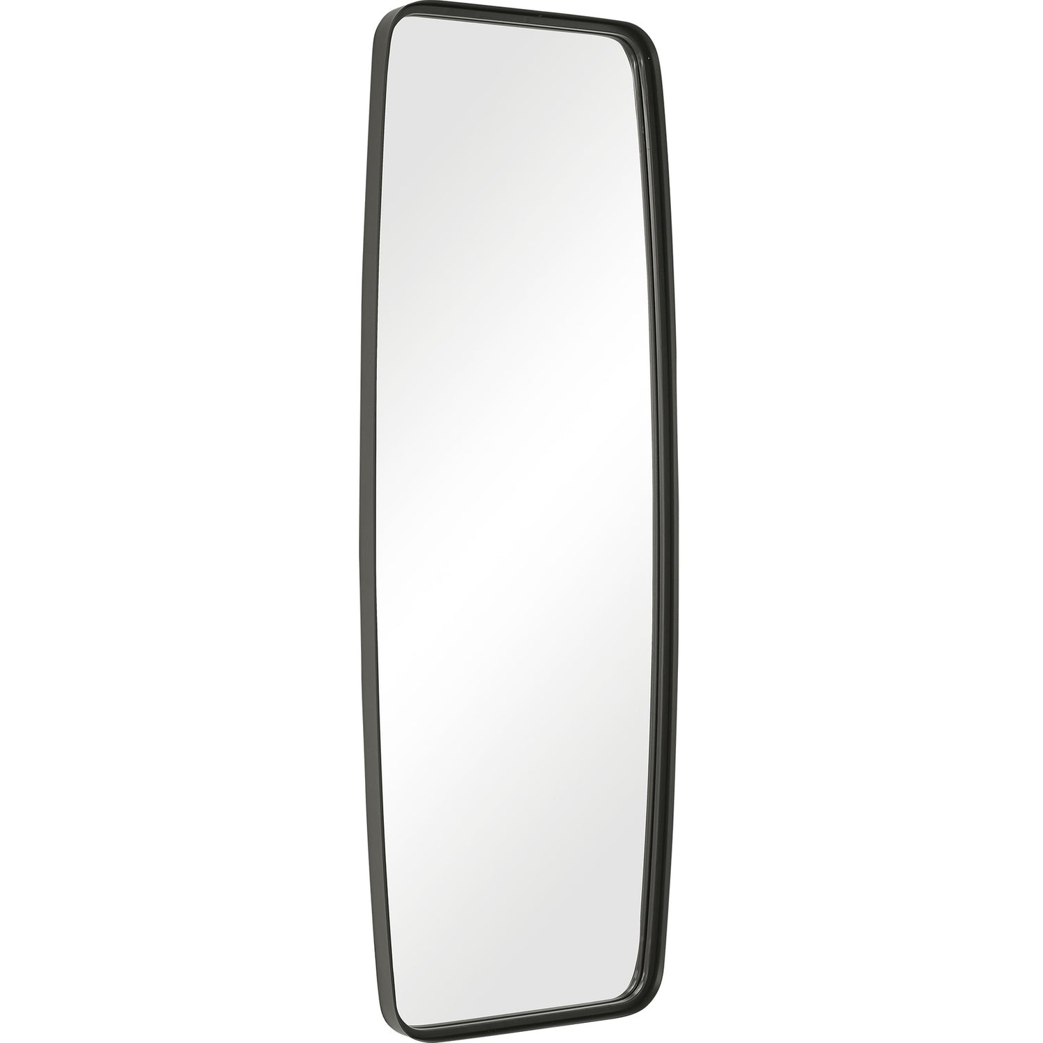 Modern Accents Shaped Rounded Corners Mirror