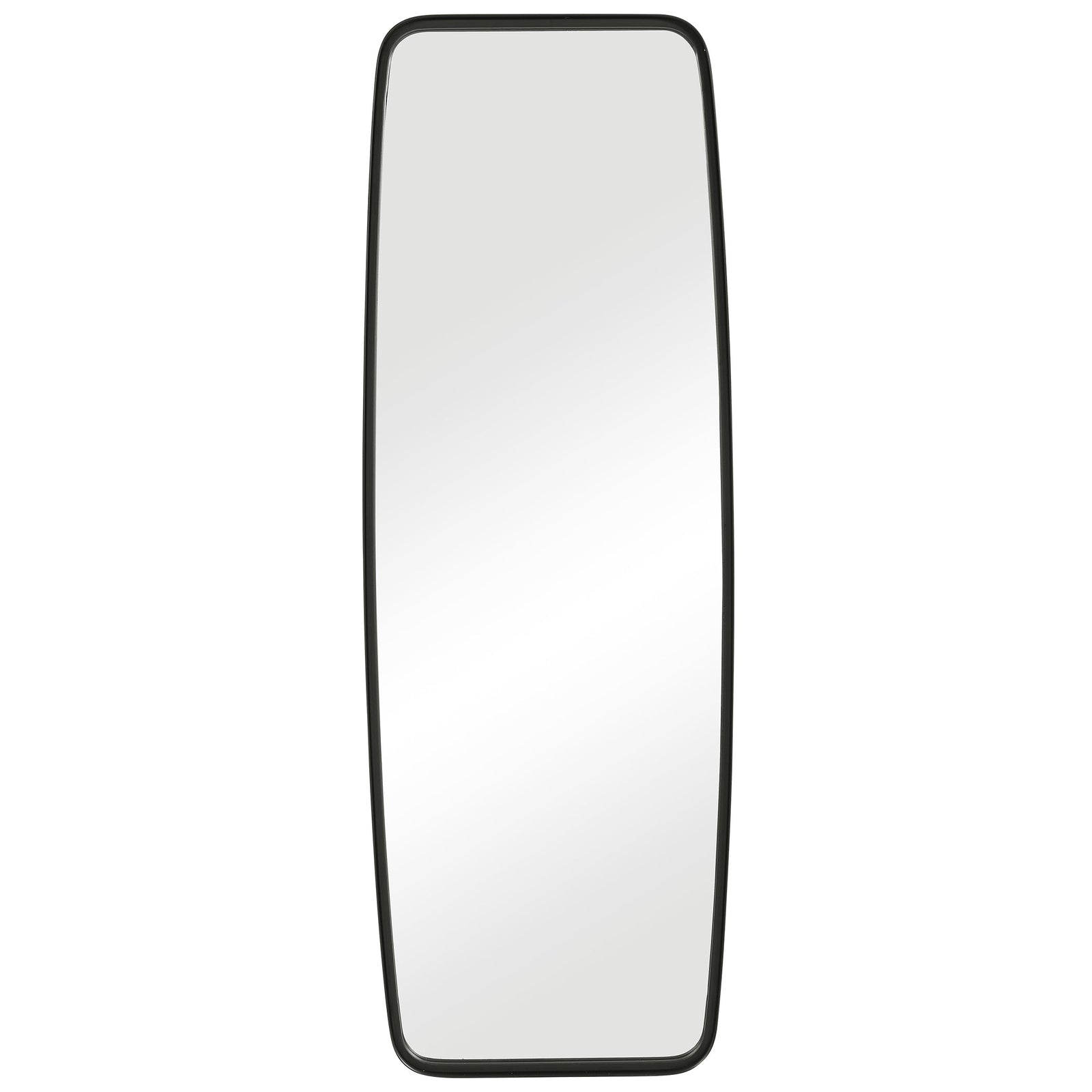 Modern Accents Shaped Rounded Corners Mirror