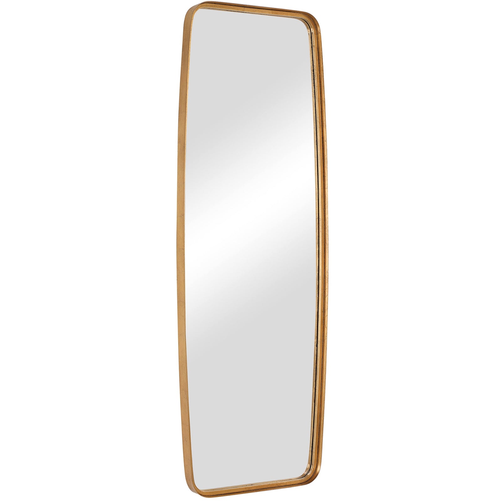 Modern Accents Shaped Rounded Corners Mirror