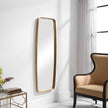 Modern Accents Shaped Rounded Corners Mirror