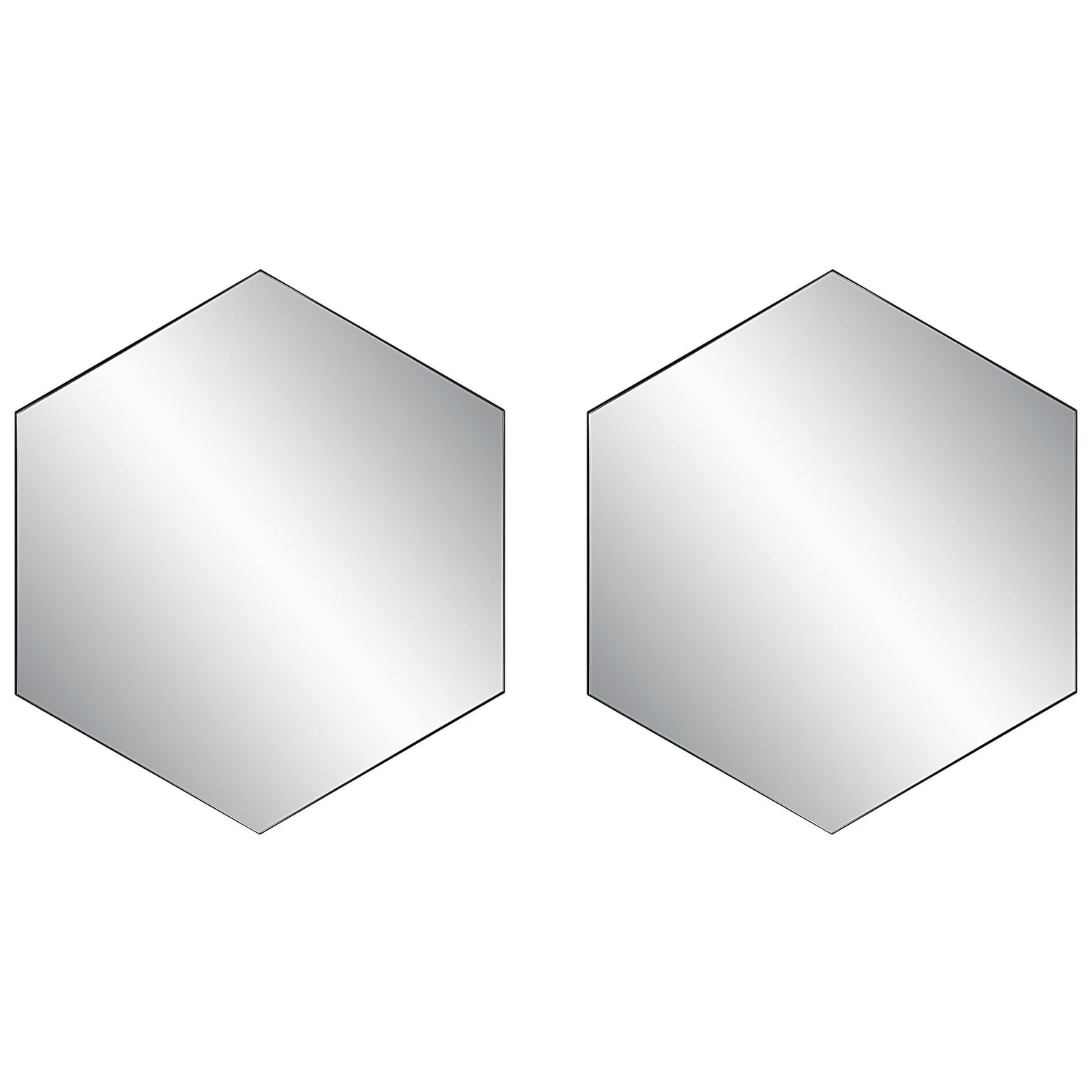 Uttermost Amaya Octagonal Mirrors - Set of 2