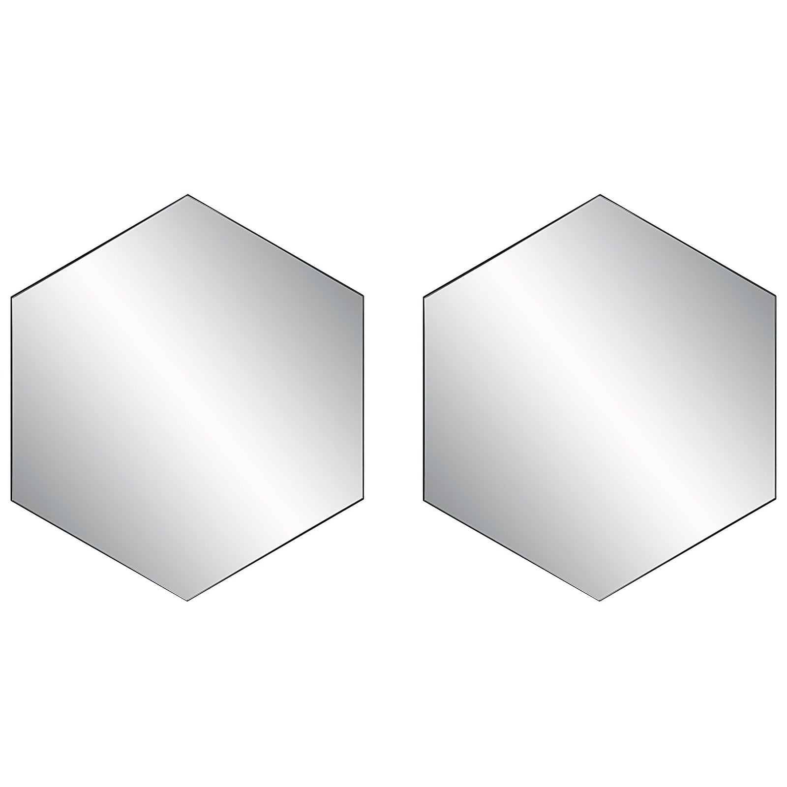 Uttermost Amaya Octagonal Mirrors - Set of 2