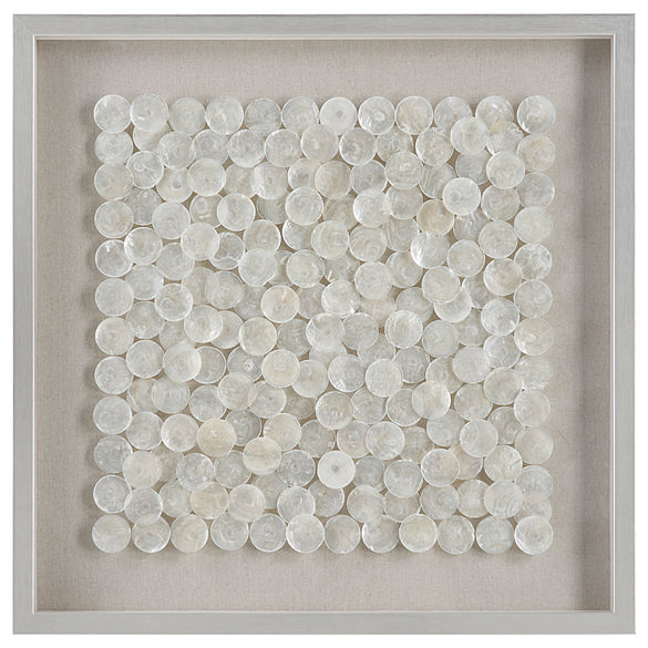 Uttermost Roxas Capiz Shell Shadow Box